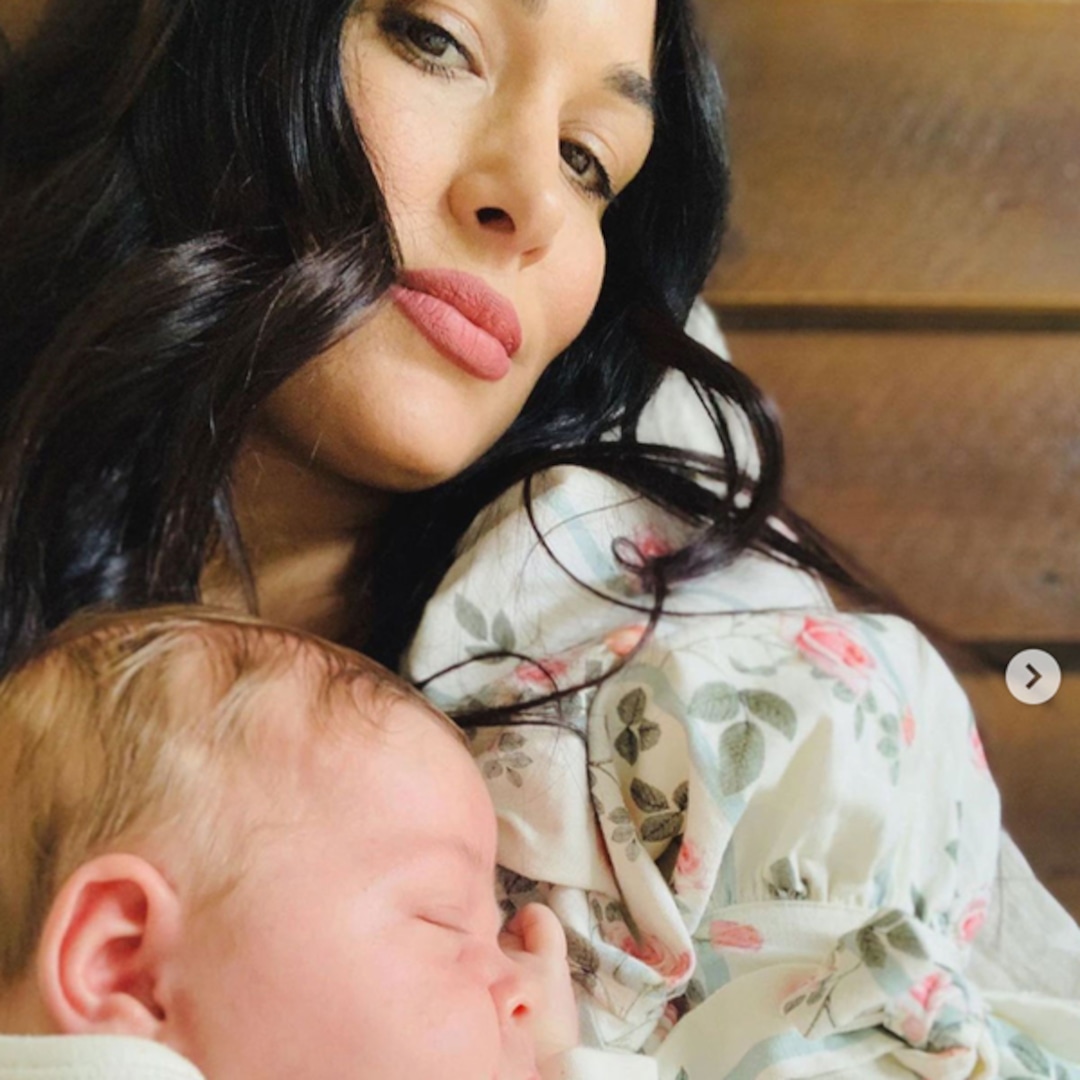 Brie Bella Cuddles Baby Buddy in New Photo: See His Cutest Pics So Far